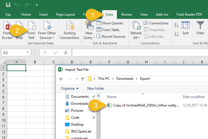 Excel Import/Export Guide