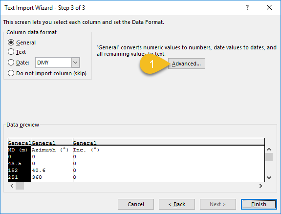 easy csv editor change decimal places