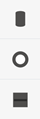 Failure mode toggle buttons