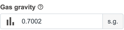 Distribution icon for uncertain input parameters